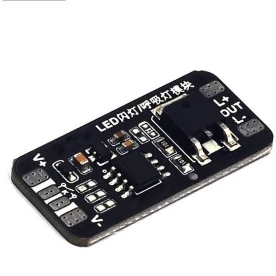 3-24V Solunum Lambası Modülü Led Işık Flaş Modu - 1
