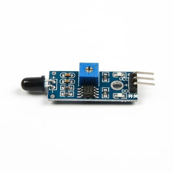 3 Pin IR Kızılötesi Alev Algılama Sensör Modülü - 6