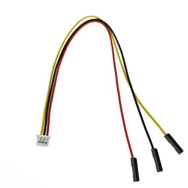3 Pin JST 1.25mm Dişi - 2.54mm Dişi Dupont Dönüştürücü Kablo - 20cm - 1