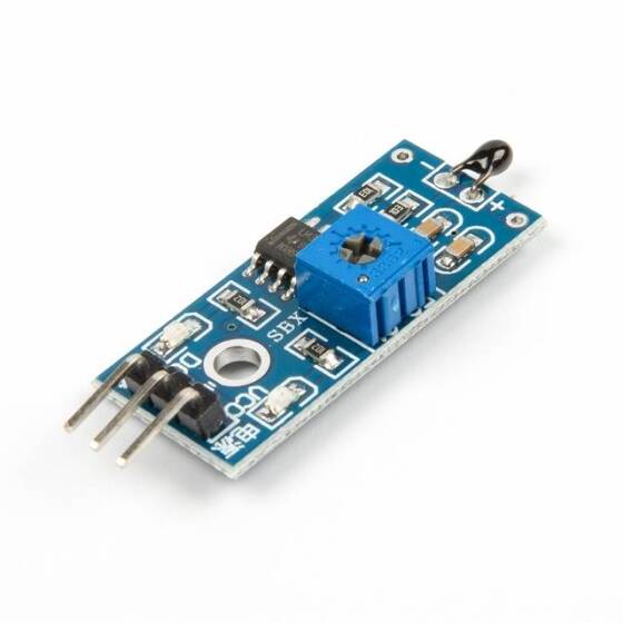 3 Pin Termal Termistör Sıcaklık Sensörü Modülü - 3