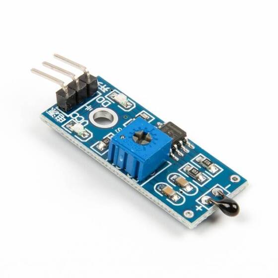 3 Pin Termal Termistör Sıcaklık Sensörü Modülü - 4