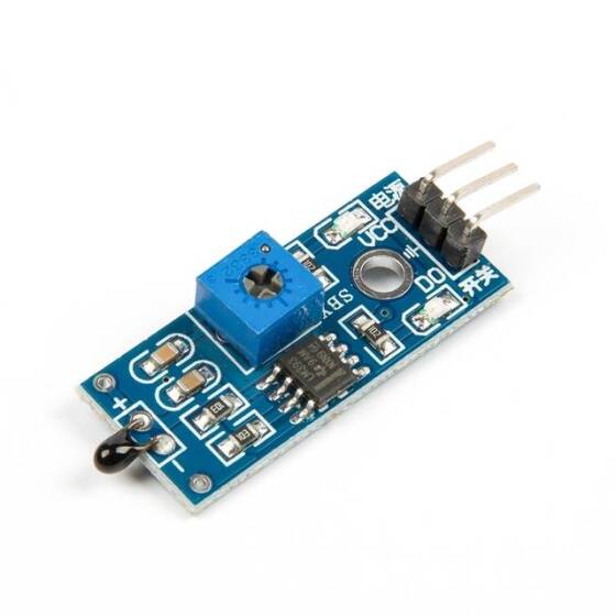 3 Pin Termal Termistör Sıcaklık Sensörü Modülü - 5