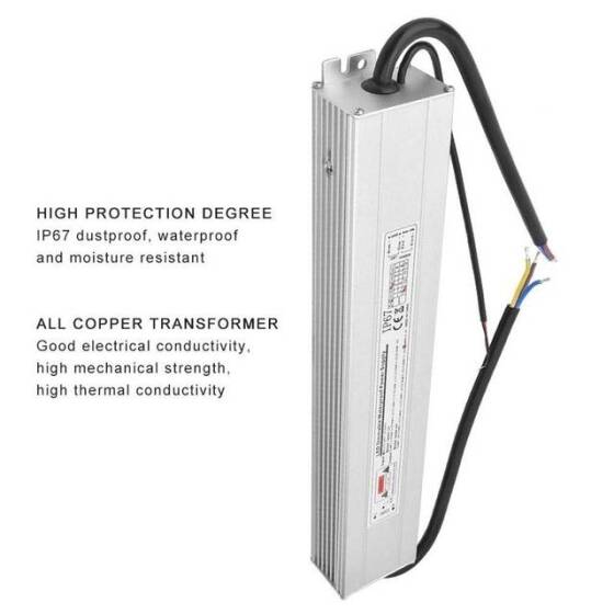 300W 24V 12.5A Su Geçirmez Güç Kaynağı - 2