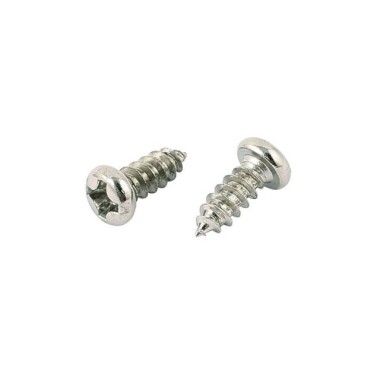 304 Paslanmaz Çelik Çapraz Gömme Yassı Başlı Akıllı Vida M3 8mm - 2