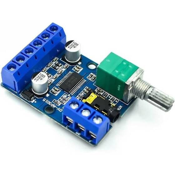 30Wx2 Yüksek Güçlü Stereo Dijital Amplifikatör Kartı 12V/24V Güç Kaynağı DY-AP3015 - 1