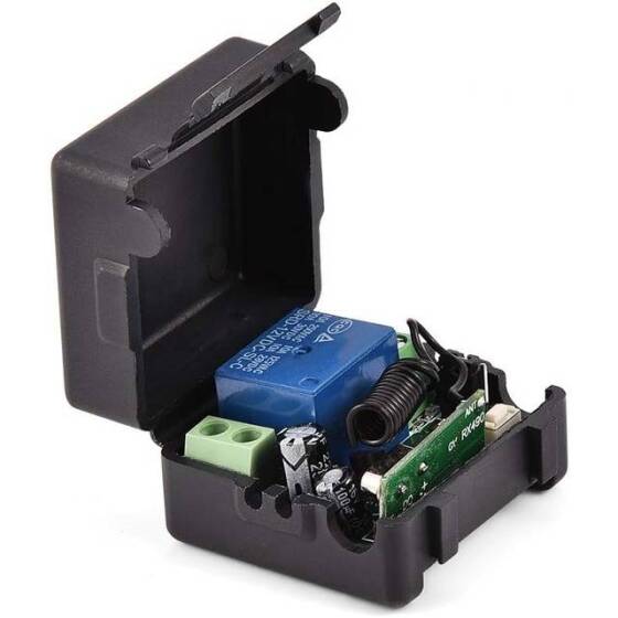 315MHz 12V 1 Kanal Röle Modülü Kablosuz Uzaktan Kumanda Anahtarı - Pilli - 2