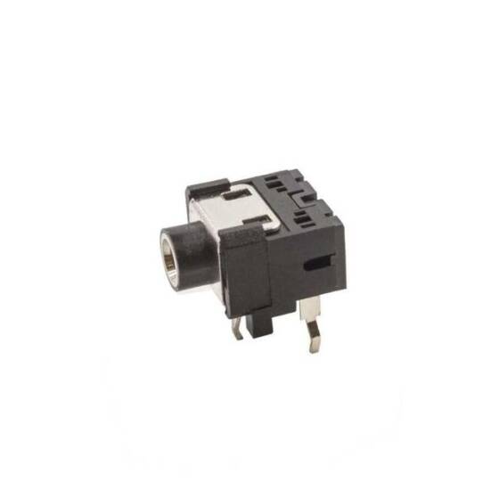3.5mm Stereo Jack Dişi - Siyah - 1