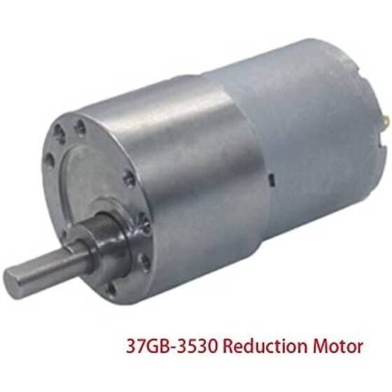 37GB-3530 DC 12V 1000RPM Redüktörlü Motor - 2
