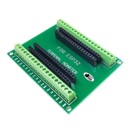38 Pin ESP32 Geliştirme Kartı İçin Siyah ESP32 Genişletme Kartı - 1