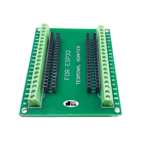 38 Pin ESP32 Geliştirme Kartı İçin Siyah ESP32 Genişletme Kartı - 2