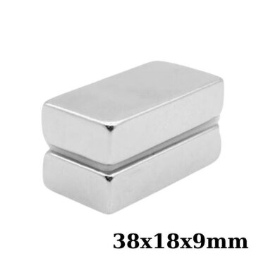 38x18x9mm Neodyum Güçlü Mıknatıs - Neodim Magnet - Görsu Elektronik