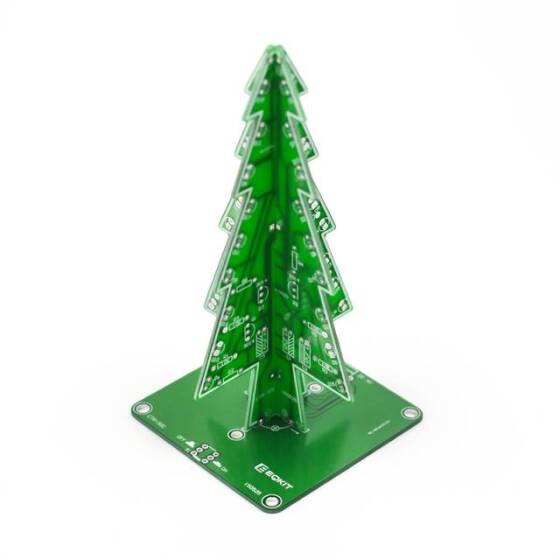 3D Noel Ağacı Led DIY Kiti - 2