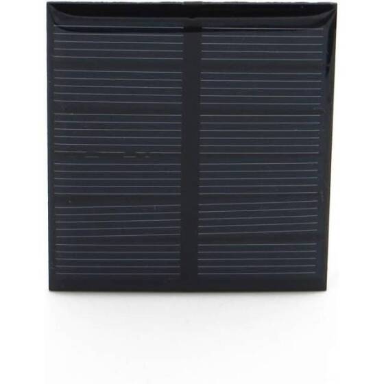 3V 120MA Günel Paneli - Solar Panel - Güneş Pili 15cm Kablolu 55x55mm - 4
