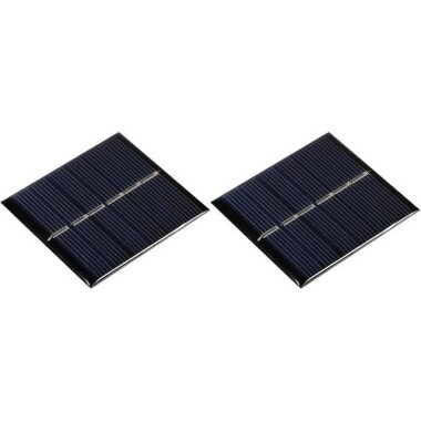 3V 150MA Günel Paneli - Solar Panel - Güneş Pili 15cm Kablolu 60x55mm - 1