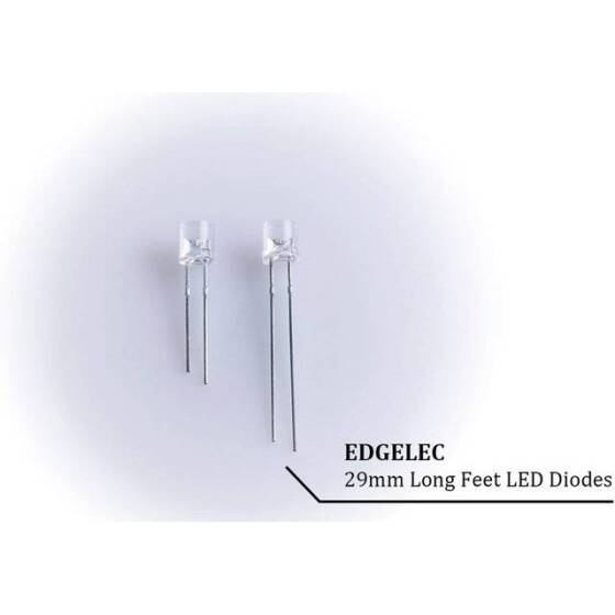 3V 20mA Geniş Açılı 5mm RGB Led 4 Pin CA 28mm Bacak Uzunluğu - 4