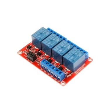 4 Kanal Röle Modülü 12V Yüksek Ve Düşük Seviye Tetikleyici Röle Kontrolü - 4