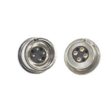4 Pin 16mm Pogo Pin Manyetik Konnektör Takımı - 1