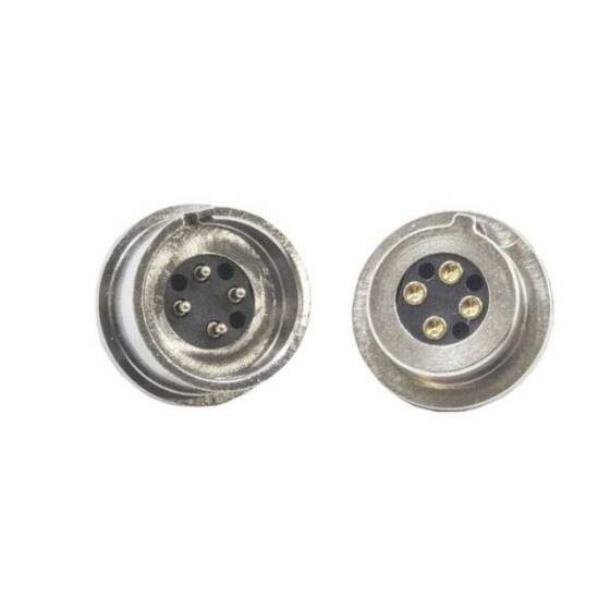 4 Pin 16mm Pogo Pin Manyetik Konnektör Takımı - 1