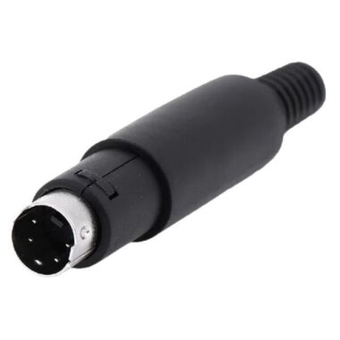 4 Pin Erkek Mini DIN Konnektör - Görsu Elektronik