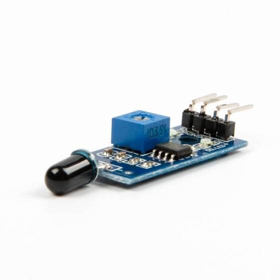 4 Pin IR Kızılötesi Alev Algılama Sensör Modülü - 6