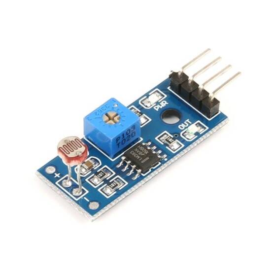 4 Pin Işığa Duyarlı Sensör Modülü Işığa Bağlı Kontrol - 6