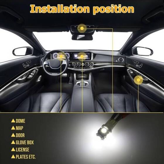 4014 0.2W Doğal Beyaz SMD Led - 5