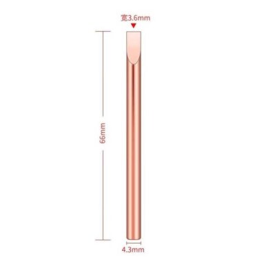 40W D Tip Havya Ucu - Bakır - 2