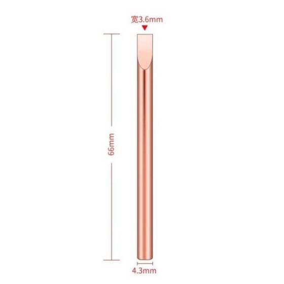40W D Tip Havya Ucu - Bakır - 2