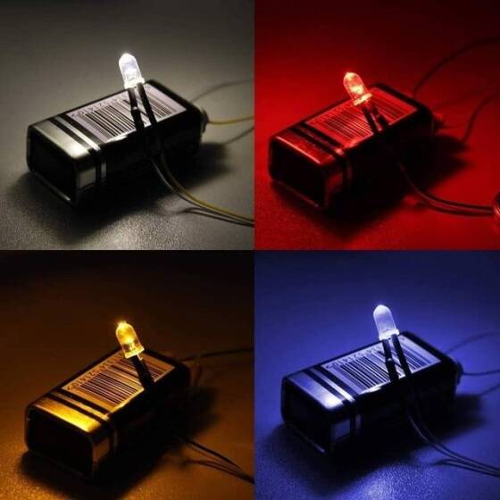 48-72V 5mm Mavi LED 20cm Kablolu - 5