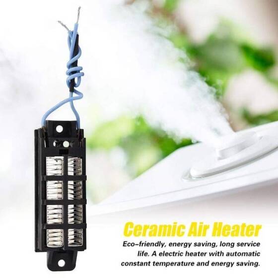 48V 100W İletken Tip Otomatik Termostat PTC Seramik Hava Isıtıcı 95x31x25mm - 2