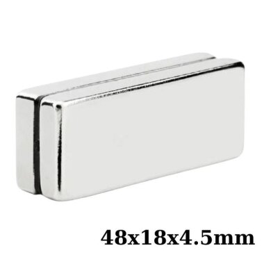 48x18x4.5mm Neodyum Güçlü Mıknatıs - Neodim Magnet - Görsu Elektronik