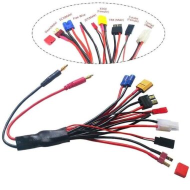 4mm Banana - Karışık Kablo Dönüştürücü - 30cm - Görsu Elektronik