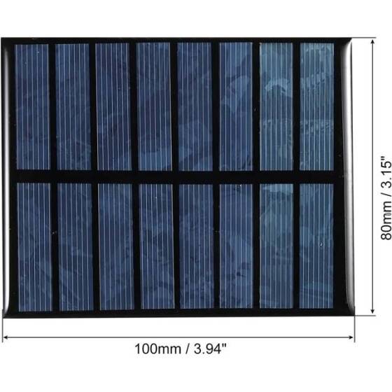 4V 200MA Güneş Paneli 80x80mm - 2
