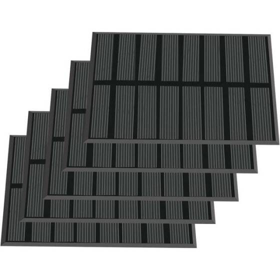 4V 60MA Günel Paneli - Solar Panel - Güneş Pili 15cm Kablolu 55x55mm - 1