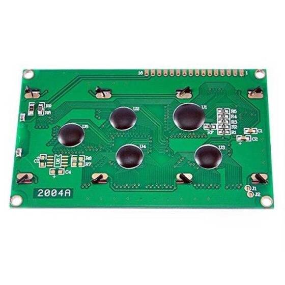 4x20 Lcd Ekran Mavi - 4