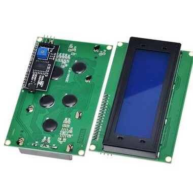 4x20 Lcd Ekran Mavi I2C Modüllü - 1