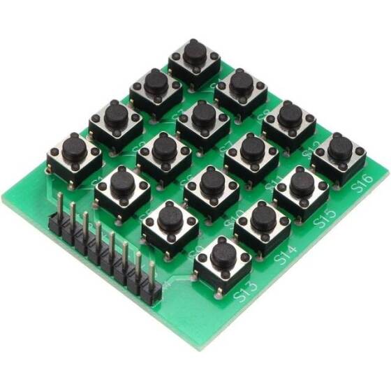 4x4 Matrix 16 Butonlu Klavye Modülü - 3