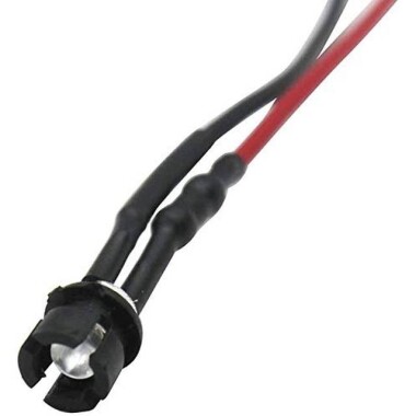 5-9V 3mm Kırmızı LED 20cm Kablolu - 4