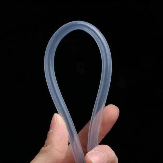 5 Metre Esnek Kauçuk Şeffaf Hortum - Silikon Tüp ID 8mm X 10mm OD - 4