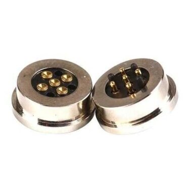 5 Pin 13.5mm Pogo Pin Manyetik Konnektör Takımı - 1