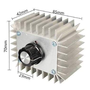 5000W 220V AC Motor Dimmer Hız Kontrol Kartı - 3