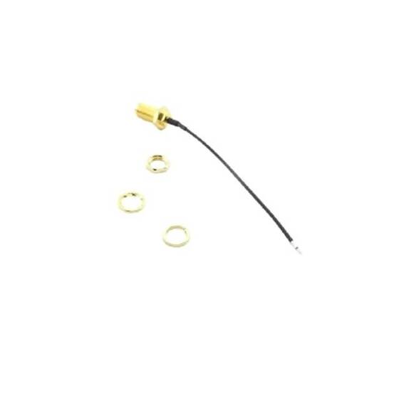 50cm RP-SMA Dişi Sıyırma Başlığı Konnektör Kablosu 11mm RG1.13 - 3