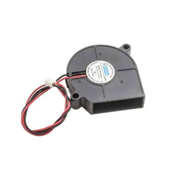 50X50X15mm 12V 0.17A 2P Salyangoz Fan - 1