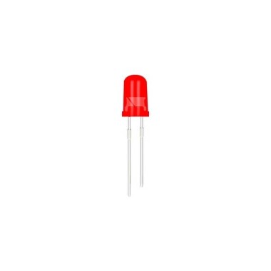 5mm Kırmızı Led 18mm Bacaklı - 2