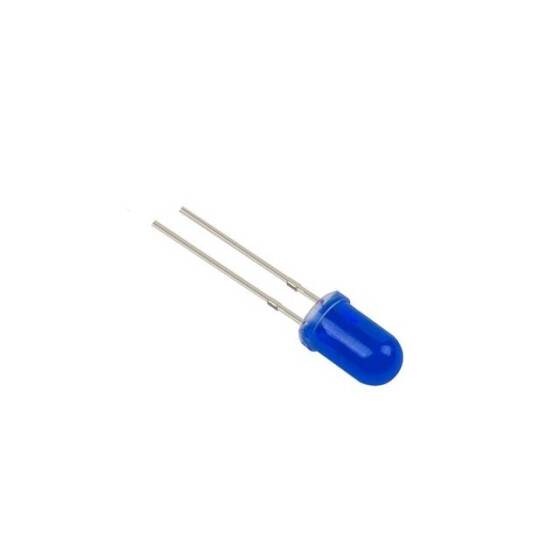 5mm Mavi Led 18mm Bacaklı - 3