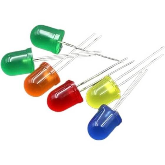 5mm Mor Led 18mm Bacaklı - 3