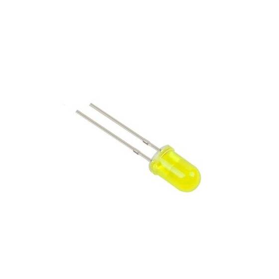 5mm Sarı Led 18mm Bacaklı - 3
