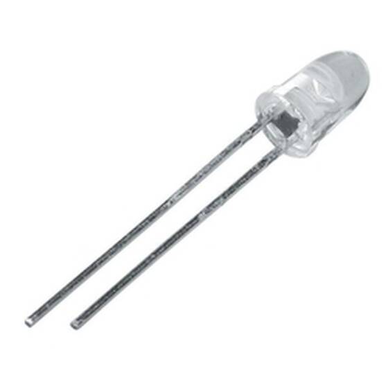 5mm Şeffaf Kırmızı Led - 1