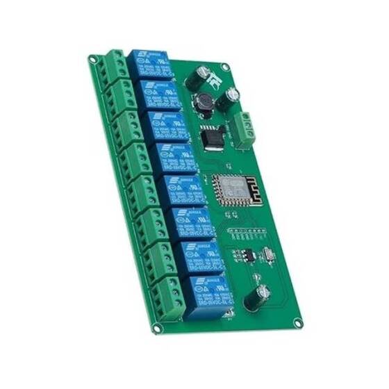 5V/7-28V 8 Kanal Bluetooth Röle Modülü Geliştirme Kartı - 1