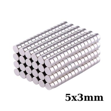 5x3mm Neodyum Güçlü Mıknatıs - Neodim Magnet - Görsu Elektronik